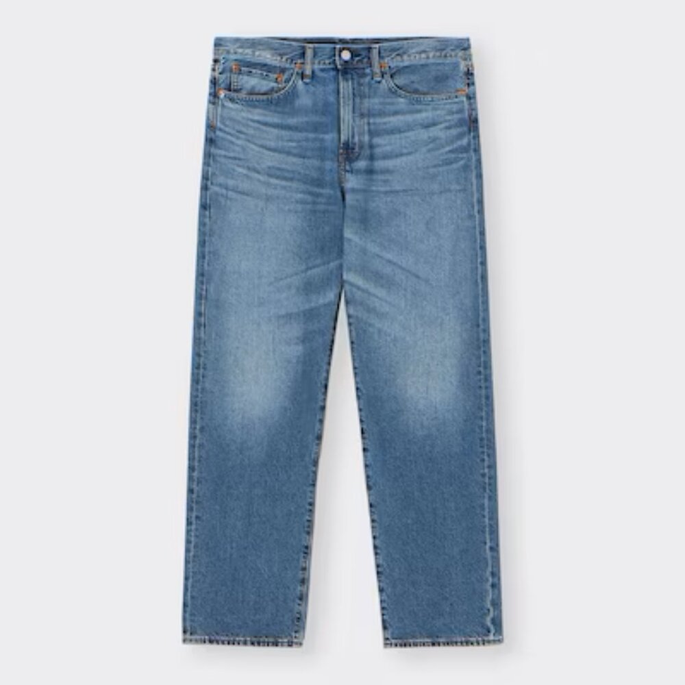 GU Men's Straight Leg Jeans 63 Blue Size 31 x 30